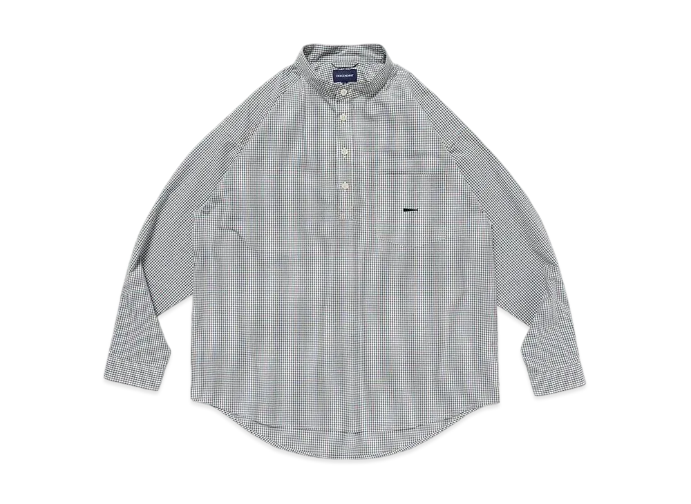 DESCENDANT Tetty Pullover Textile LS Shirt "Brown"