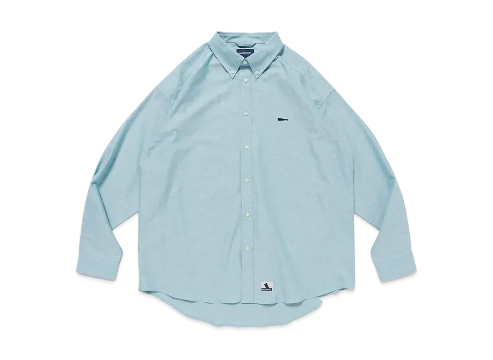 DESCENDANT Kennedy's Oxford LS Shirt "Green"