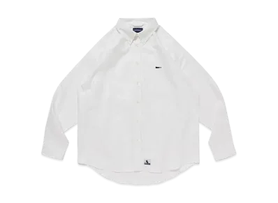 DESCENDANT Kennedy's Oxford LS Shirt "White"