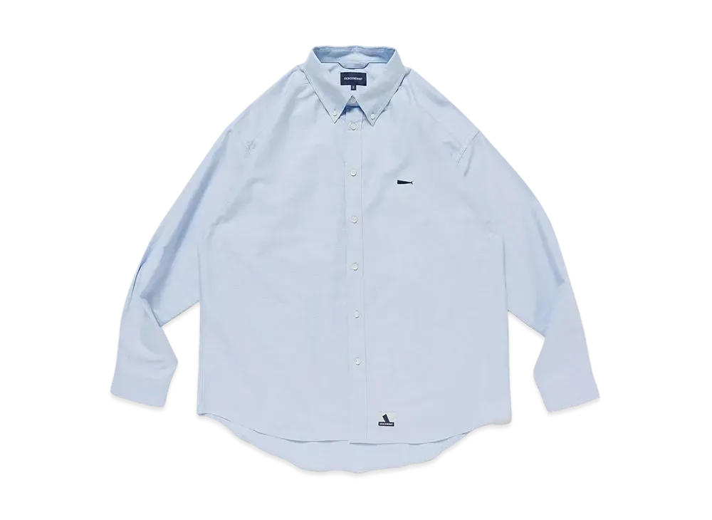 DESCENDANT Kennedy's Oxford LS Shirt "Blue"