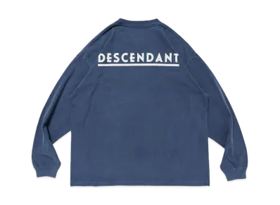 DESCENDANT OTL Organic Cotton LS Pigment Dye "Navy"