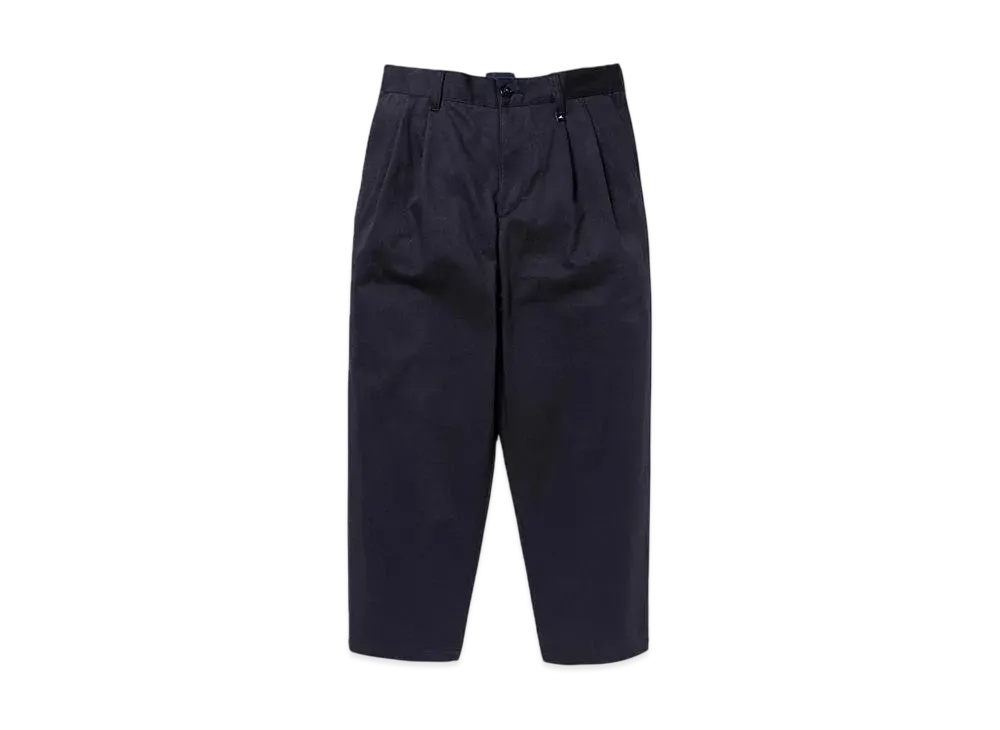 DESCENDANT DC-3 Organic Cotton Twill Pants "Navy"