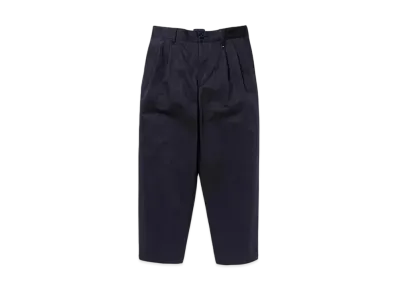 DESCENDANT DC-3 Organic Cotton Twill Pants "Navy"