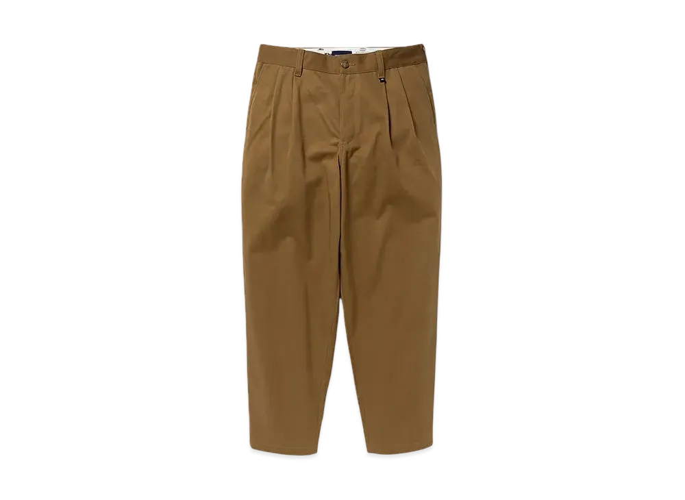 DESCENDANT DC-3 Organic Cotton Twill Pants "KhaKee"