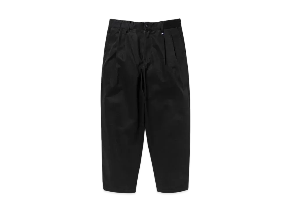 DESCENDANT DC-3 Organic Cotton Twill Pants "Black"