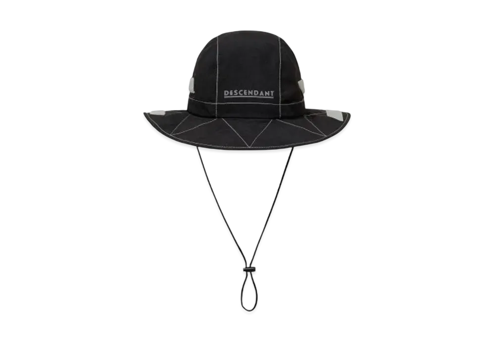 DESCENDANT Detector Hat Supplex "Black"