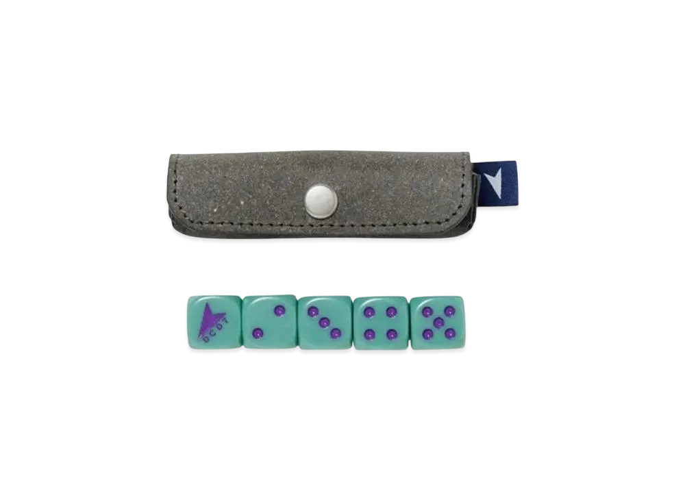 DESCENDANT Repdigit 16mm Dice Set "Teal"