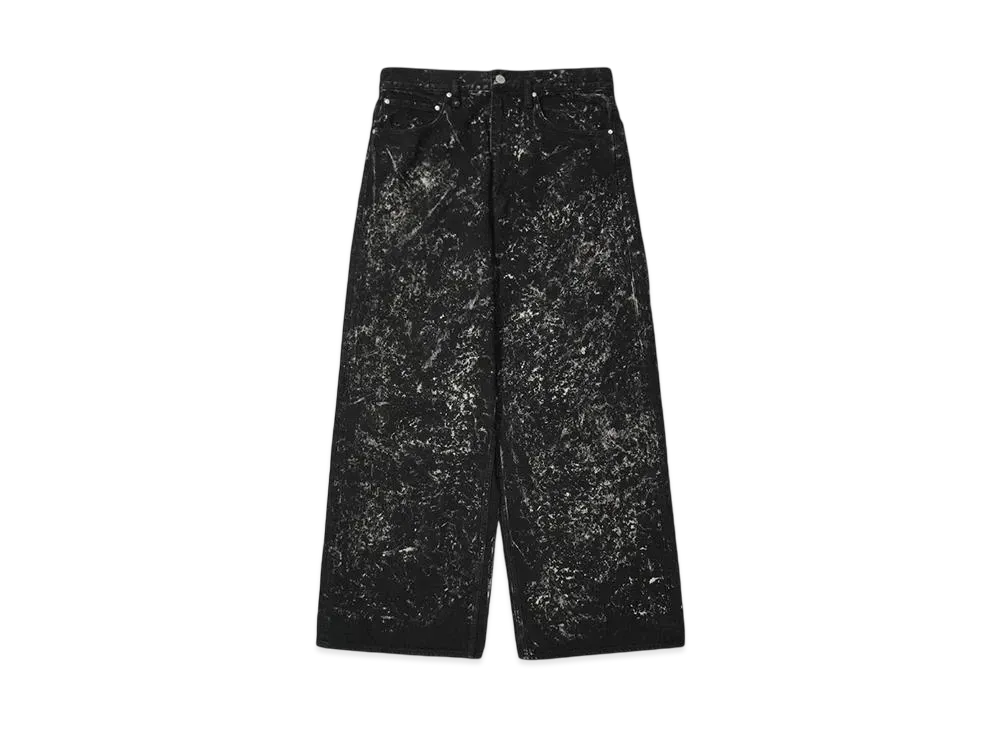 SHINYAKOZUKA BLEACHED ORDINARY CITY STRAIGHT(ISSUE#6) "BLACK"