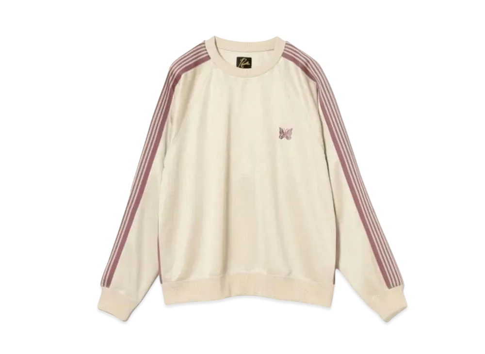 NEEDLES Track Crewneck Pullover "Ivory"