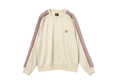 NEEDLES Track Crewneck Pullover "Ivory"