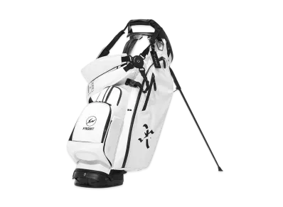 GOD SELECTION XXX x FRAGMENT x Vessel Golf Golf Bag Player 4.0 Pro Stand "White"