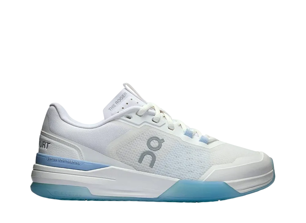 On Women's The Roger Advantage Pro "White/Chambray"