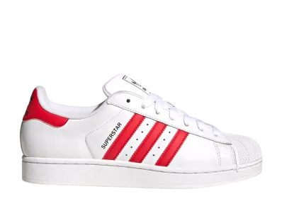 adidas Superstar 2 "Cloud White/Better Scarlet/Core Black"