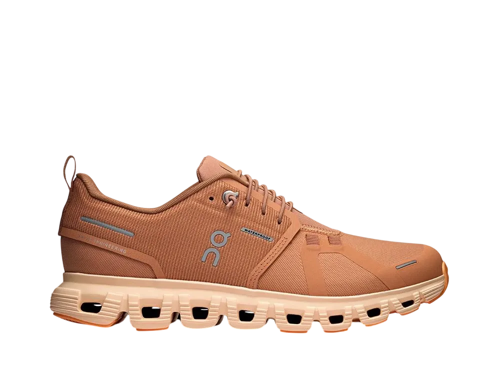 On Women's Cloud 6 Waterproof "Sandstone/Blonde"