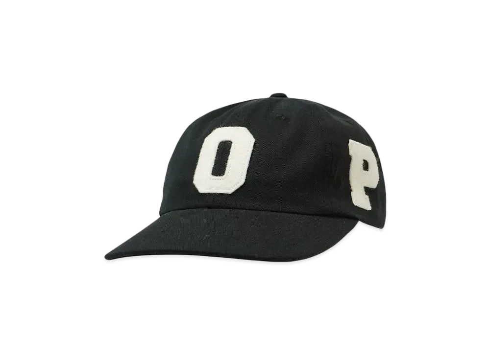 POP TRADING COMPANY footbal o hat"BLACK"