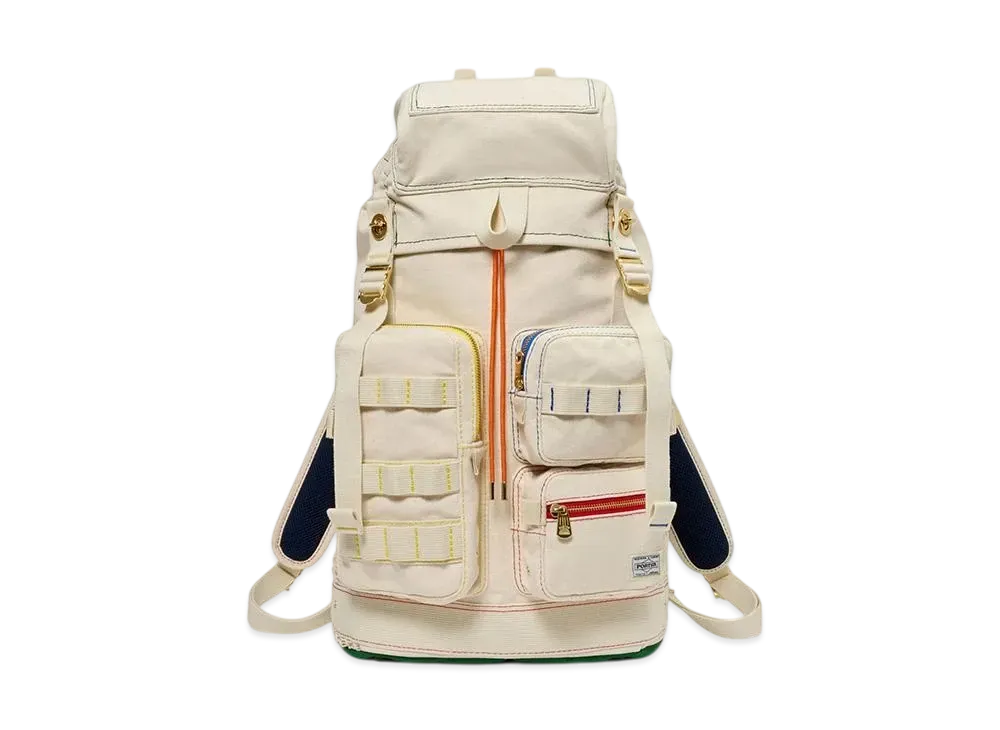PORTER x DIE DREI BERGE Backpack (L) "White"