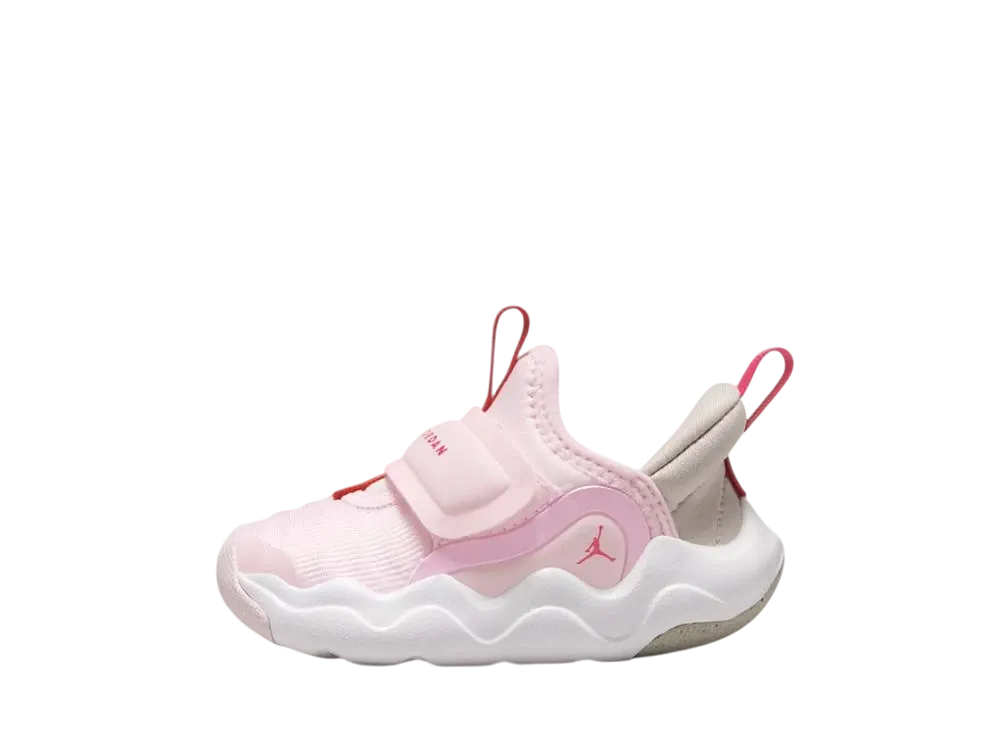 Nike TD Jordan 23/7.2 EasyOn "Pink Foam/Tech Grey/White/Fire Red"