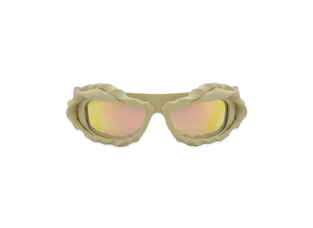 OTTOLINGER Twisted Sunglasses"BEIGE GOLD"