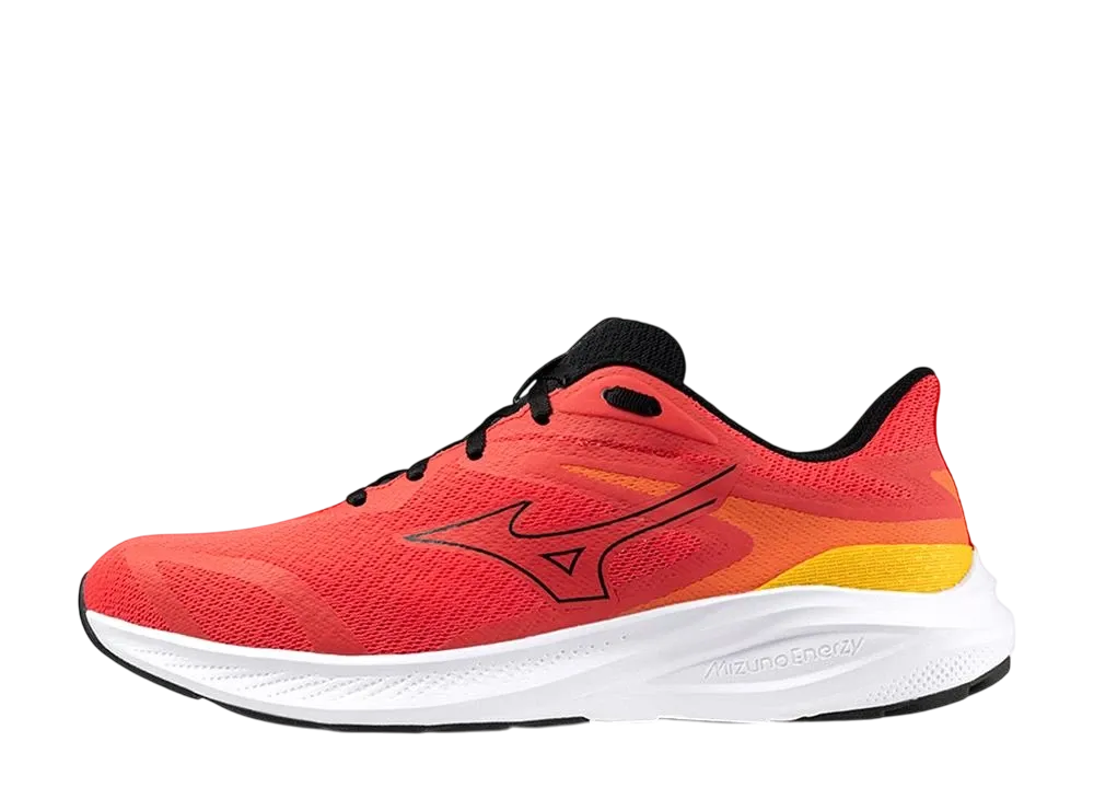 ミズノ エナジーランナーズ ワイド "レッド/ホワイト/オレンジ"