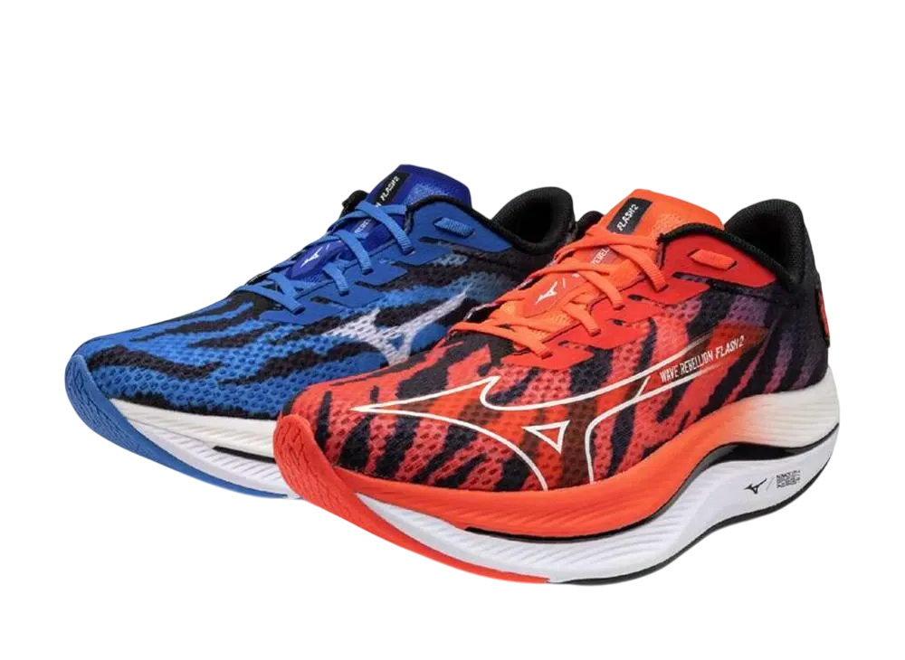 ミズノ ウエーブリベリオンフラッシュ 2 "アカオニ/アオオニ"
