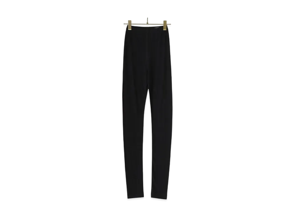 COMOLI Women'S Summer Wool Leggings "Black"