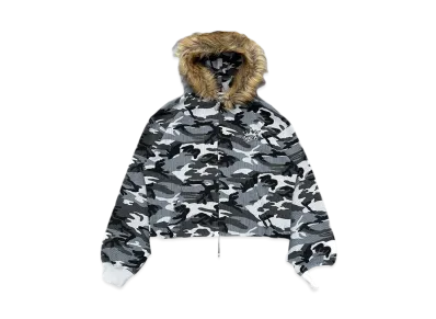 9090 Far Thermal Zip Hoodie "GRAY CAMO"