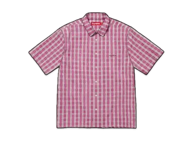 Supreme Mini Plaid S/S Shirt "Pink"