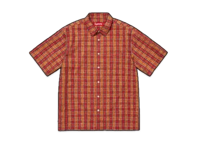 Supreme Mini Plaid S/S Shirt "Red"
