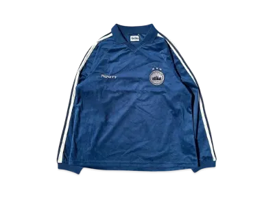 9090 Velor Game L/S Tee "NAVY"