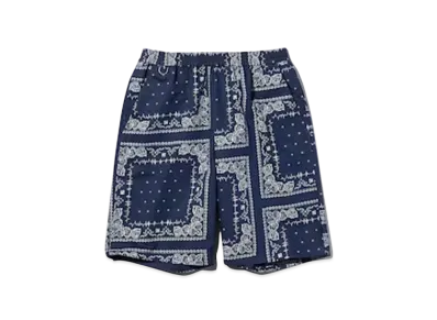 GU x UNDERCOVER UG Cotton Easy Shorts Pattern "Navy"