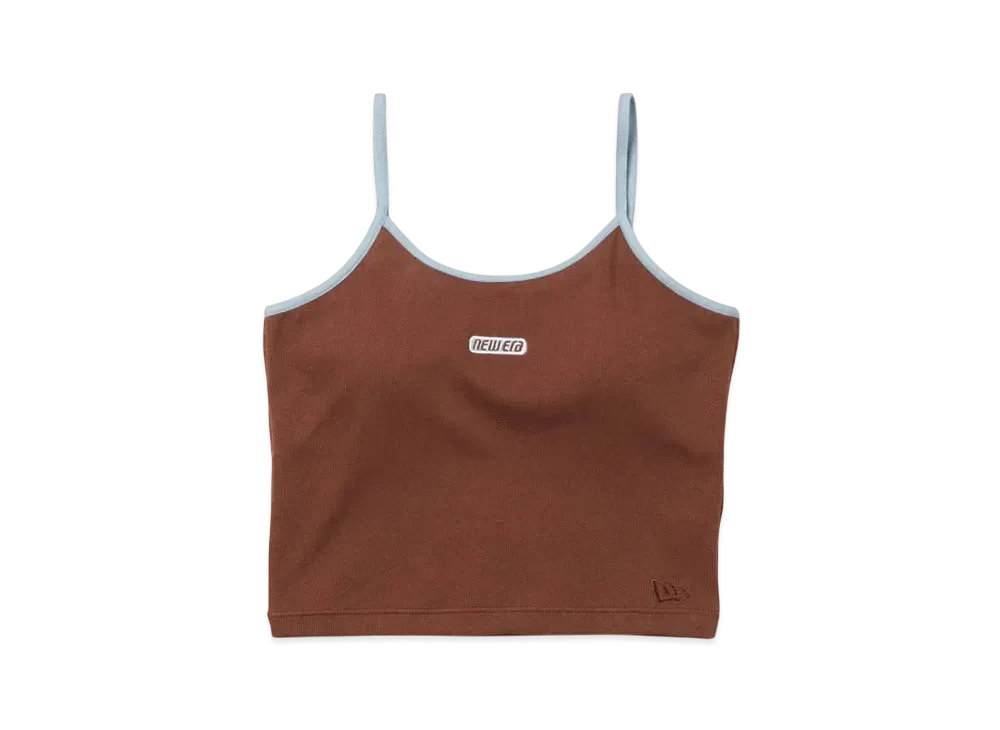 NEW ERA Women's Rib Camisole Pill Logo "Brown"