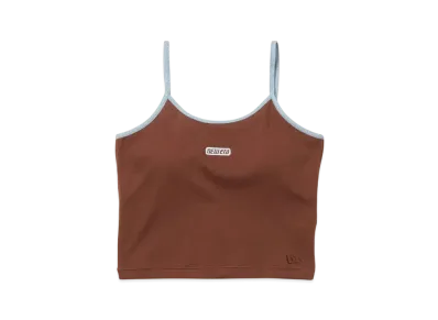 NEW ERA Women's Rib Camisole Pill Logo "Brown"