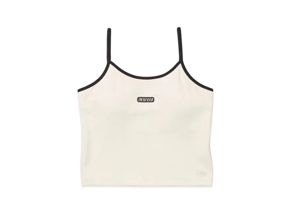 NEW ERA Women's Rib Camisole Pill Logo "Ivory"