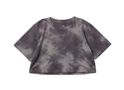 NEW ERA Women's Short Sleeve Wide T-shirt Tie-Dye "Graphite"