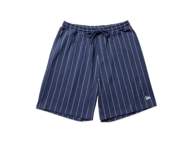 NEW ERA Heavyweight Cotton Short Pants "Navy Stripe"