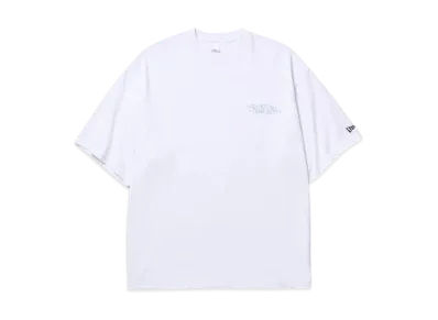 NEW ERA Short Sleeve Oversized Cotton T-Shirt Graffiti "White"