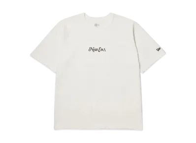 NEW ERA Short Sleeve Washed Cotton T-shirt Logo Archive "Off White"