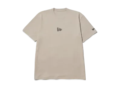 NEW ERA Short Sleeve Cotton T-Shirt Flag Logo Mini Regular Fit "Rose Gray"