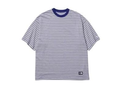NEW ERA Short Sleeve Oversized Cotton T-Shirt Micro Border "Dark Royal"