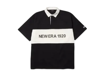 NEW ERA Short Sleeve Oversized Rugby Shirt New Era 1920 "Black"