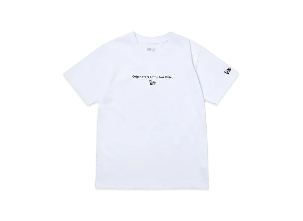 NEW ERA Youth Short Sleeve Cotton T-Shirt Circle OOTTF "White"