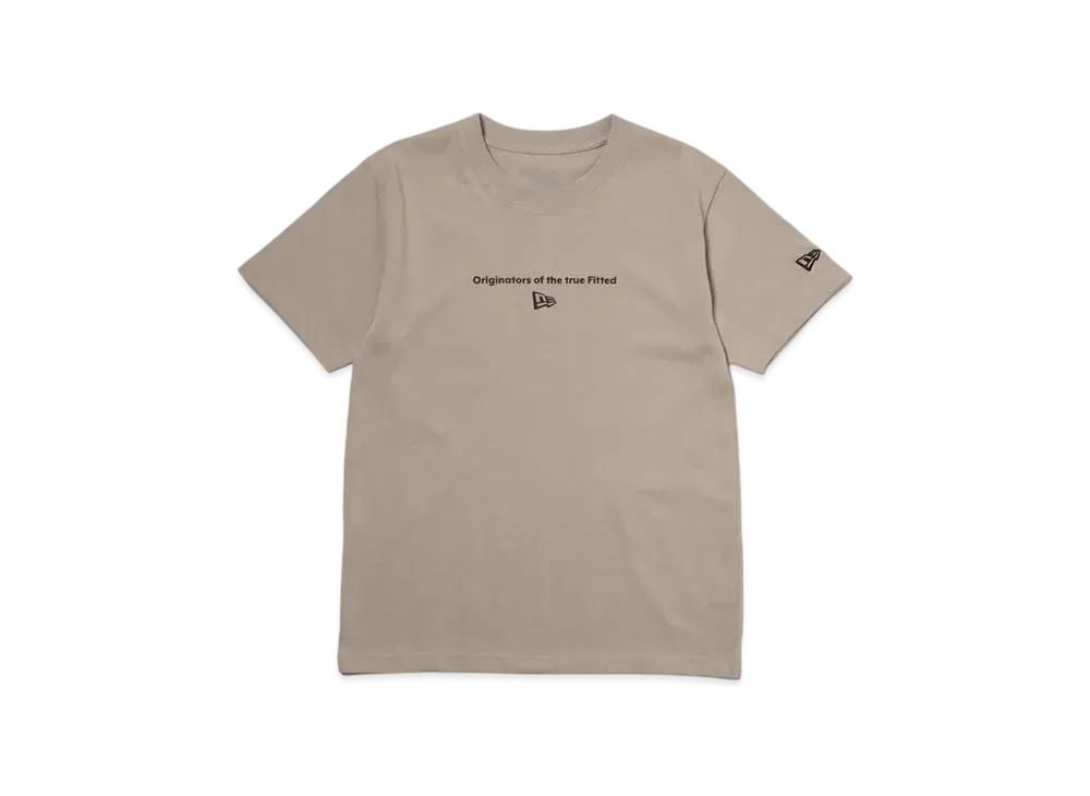 NEW ERA Youth Short Sleeve Cotton T-Shirt Circle OOTTF "Rose Gray"