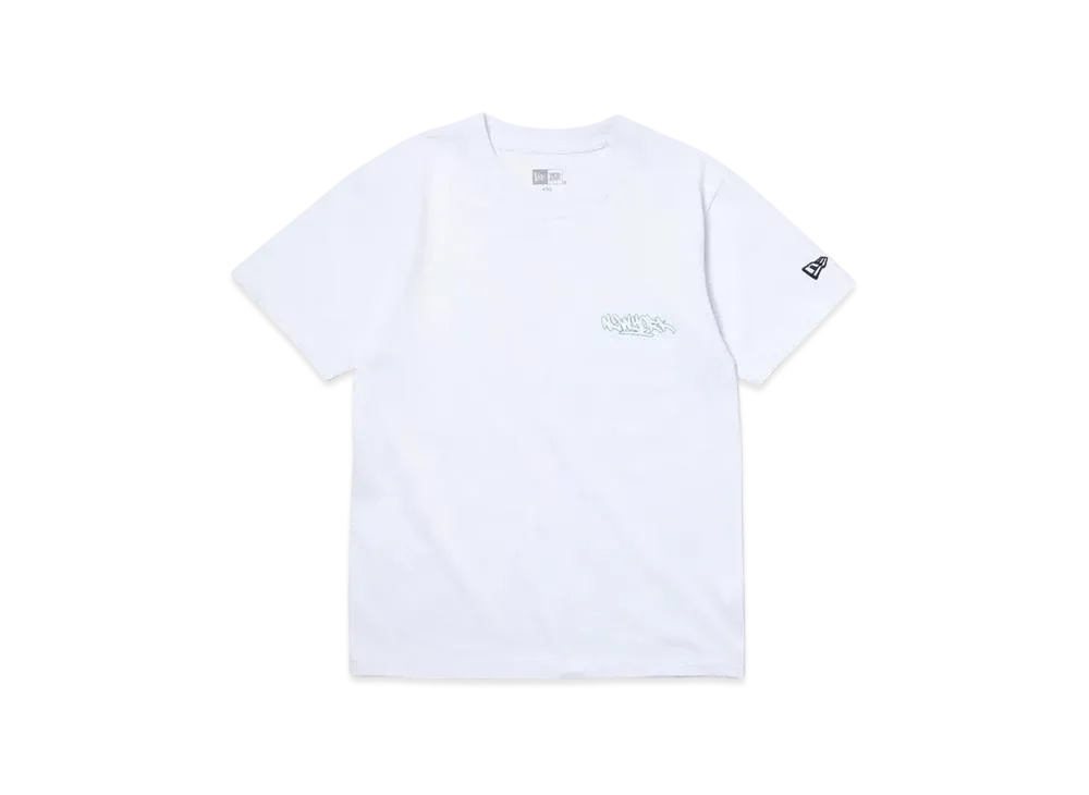 NEW ERA Youth Short Sleeve Cotton T-Shirt Graffiti "White"