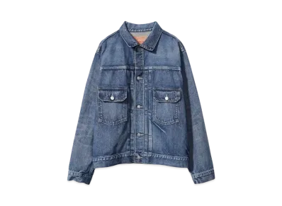 MASSES DENIM JKT H.WASH"INDIGO"