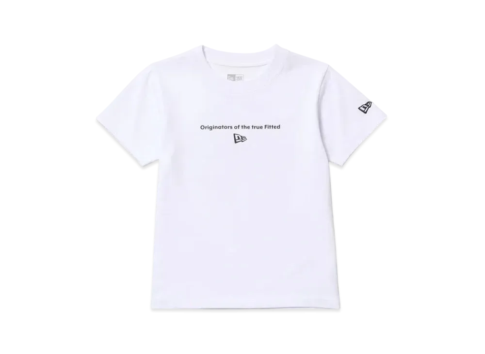 NEW ERA Child Short Sleeve Cotton T-Shirt Circle OOTTF "White"