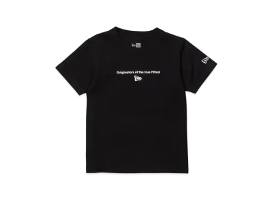 NEW ERA Child Short Sleeve Cotton T-Shirt Circle OOTTF "Black"