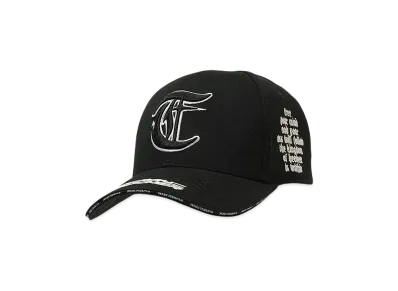 T.C.R BY TOUCHER T.C.R FREE YOUR MIND 6PANEL CAP "BLACK"