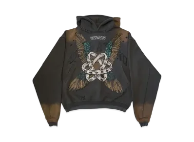 T.C.R BY TOUCHER T.C.R THRONES ACID HOODIE "GRAY"