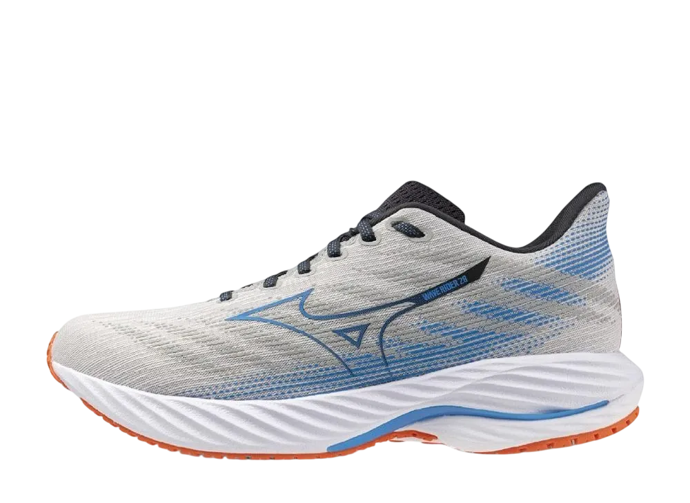 ミズノ ウエーブライダー28 "ライトグレー/ブルー/レッド"