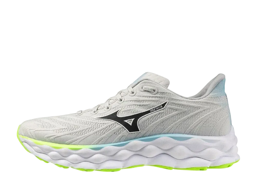 ミズノ ウエーブスカイ8 "ライトグレー/ブラック/ブルー"